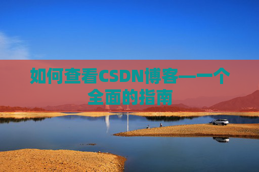 如何查看CSDN博客—一个全面的指南